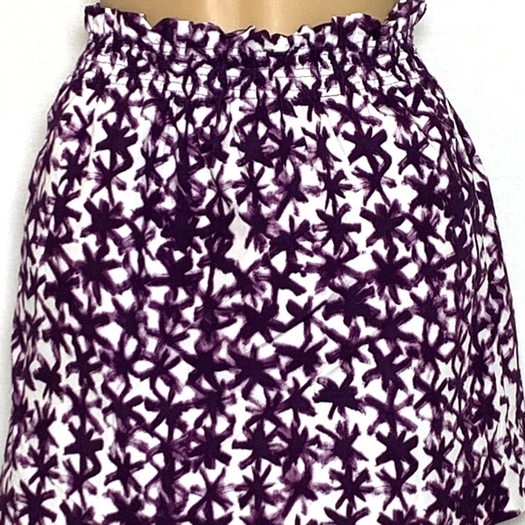 J Crew womens skirt 4 cotton sidewalk mini purple - Picture 3 of 8